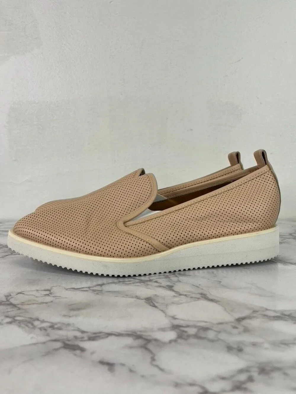 Everlane Women's Pink Pointed Perforated Street Shoes Sz 10